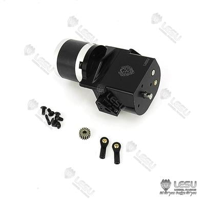 LESU 1/14 truck gearbox Tamiya tractor high torque gearbox transfer case DIY mud truck model