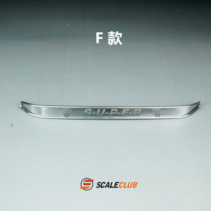 Scaleclub 1/14 Tamiya Benz Scania tractor truck upgraded metal front stone mesh