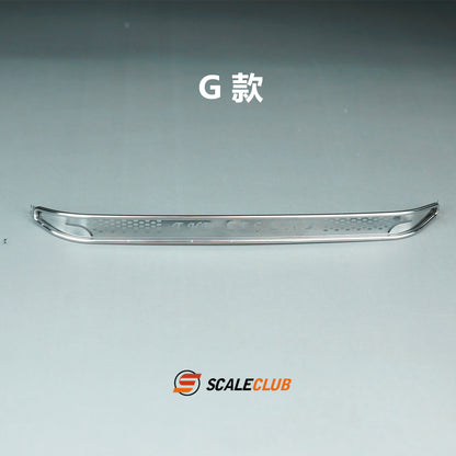 Scaleclub 1/14 Tamiya Benz Scania tractor truck upgraded metal front stone mesh