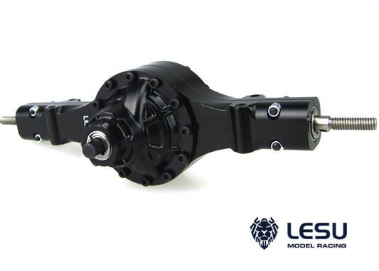 1/14 Truck Q-9023 Differential Metal Rear Axle Tamiya Tractor Axle Upgrade Parts LESU Model
