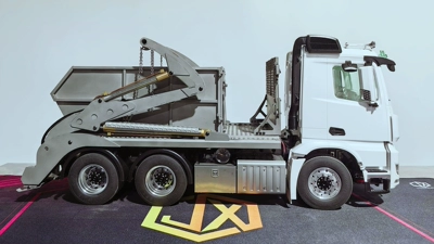 JX-VL18U Swing Arm Loader KIT-JXmodel 1/14 Model MAN F2000 Mercedes-Benz K 3363