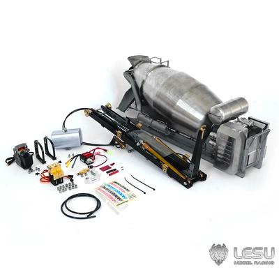 LESU 1/14 Tamiya truck model toy roll-on modification tool mixer trailer bucket