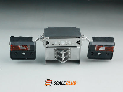 scaleclub Tamiya 1/14 Scania MAN tractor head mud head heavy tractor upgrade metal tail