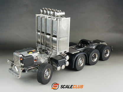 Scaleclub 1/14 Scania 8x8 Heavy Duty Trailer Chassis with Authentic Vehicle Craftsmanship and Variable Section Beam