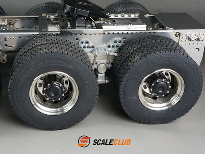 Scaleclub 1/14 Scania 8x8 Heavy Duty Trailer Chassis with Authentic Vehicle Craftsmanship and Variable Section Beam