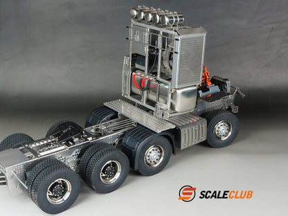 scaleclub Tamiya 1/14 Mercedes-Benz 8x8 heavy-duty trailer chassis