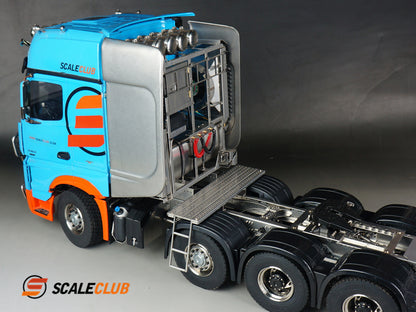 scaleclub Tamiya 1/14 Mercedes-Benz 8x8 heavy-duty trailer chassis