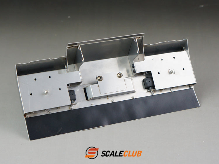 Scaleclub European truck style tail beam 14 square lights for RC Tamiya LESU 1/14 tractor truck toy model parts