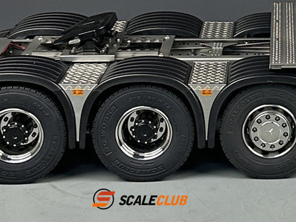 Scaleclub1/14 Tamiya Truck Trailer Truck Fender Checkered Plate Lights Width Lights Side Lights