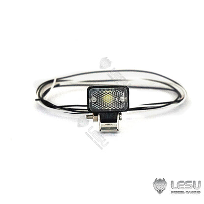 LED S-1284 simulation spotlight accessories suitable for Tamiya 1/14 RC truck engineering vehicle model upgrade modification