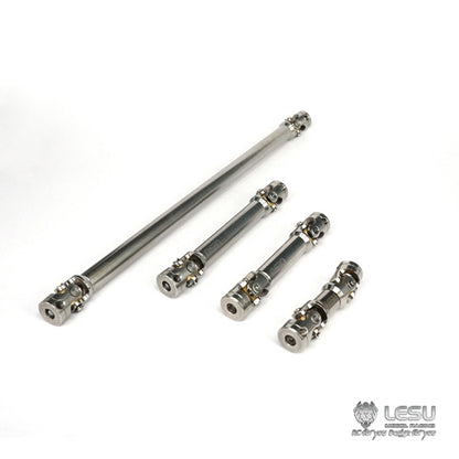 LESU 1/16 truck simulation drive shaft 4MM inner diameter CVD universal joint car model modified coupling