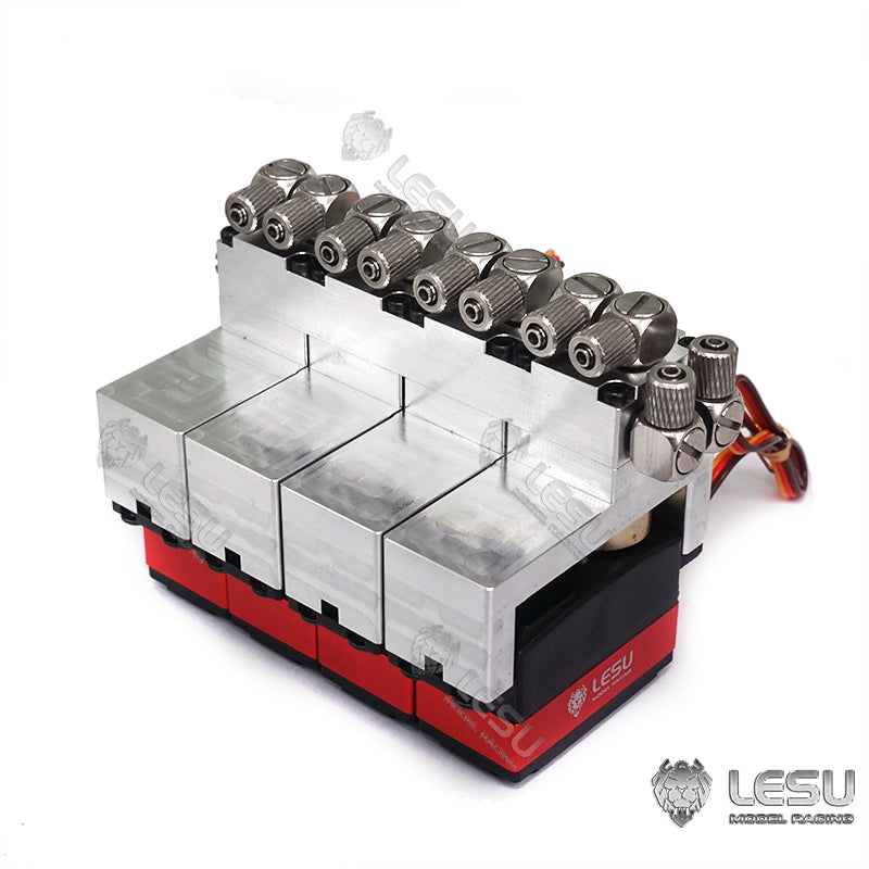 LESU hydraulic model multi-position reversing valve 1-6-way multi-way oil valve hydraulic model upgrade modification