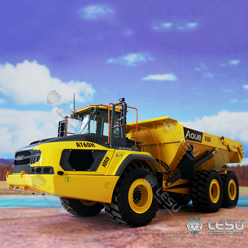 LESU 1/16 AOUE AT60H Full Metal Hydraulic Articulated Truck Model