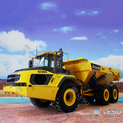 LESU 1/16 AOUE AT60H Full Metal Hydraulic Articulated Truck Model