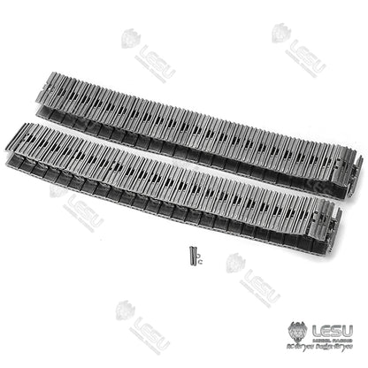 LESU 1/14 Metal Excavator Track 43MM Width PC360, Small Short Tail Excavator DIY Track BA-B002-Z1 Excavator Engineering Vehicle Tank