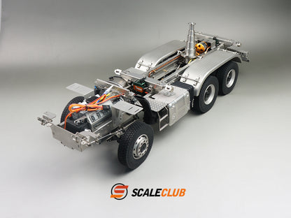 Scaleclub 1/14 Iveco iveco6x6 full metal hydraulic 3-way dump truck