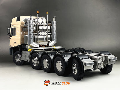 Scaleclub 1/14 MAN F2000 10x10 Heavy Duty Trailer with Rear Steering and Powered Chassis