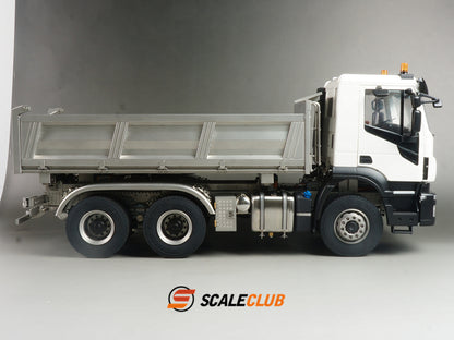 Scaleclub 1/14 Iveco iveco6x6 full metal hydraulic 3-way dump truck