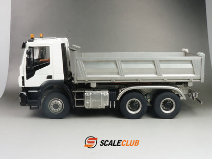Scaleclub 1/14 Iveco iveco6x6 full metal hydraulic 3-way dump truck