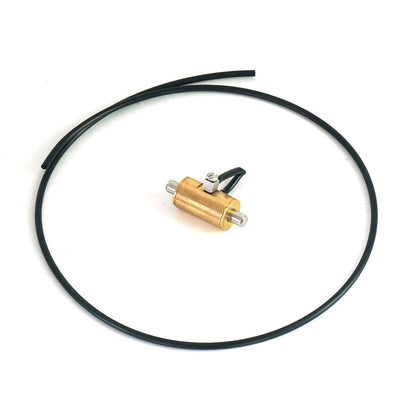 LESU 1/14 Simulation Brass Hydraulic Cylinder Heavy Engineering Excavator Mechanical Arm Quick Release Hydraulic Accessories