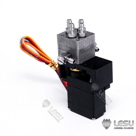 LESU RC engineering machinery model one way diversion reversing valve Y-1532 A B type hydraulic system modification parts