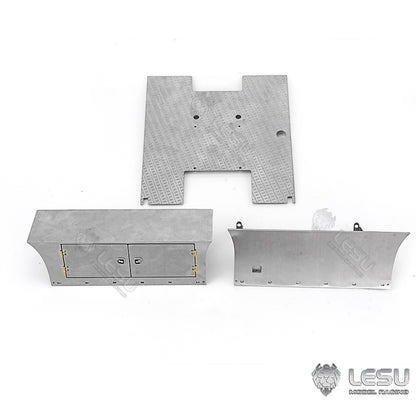 LESU RC tractor truck model toy metal pedal side skirt tool box set G-6247 for Tamiya 1/14 R470 R620 upgrade modification parts