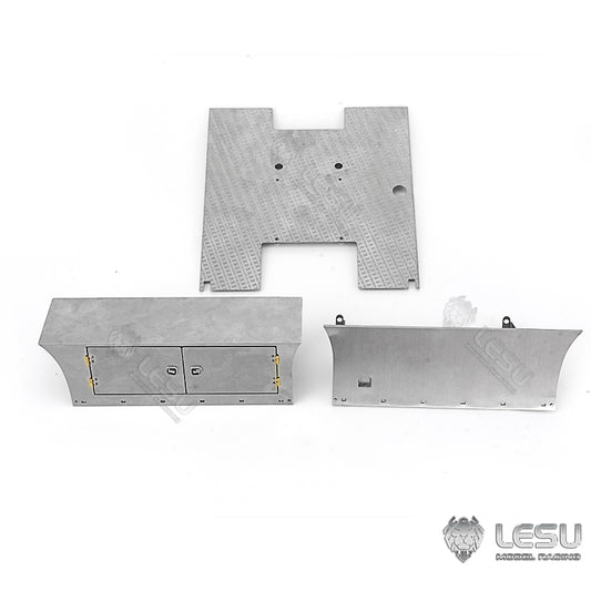LESU RC tractor truck model toy metal pedal side skirt tool box set G-6247 for Tamiya 1/14 R470 R620 upgrade modification parts