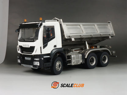 Scaleclub 1/14 Iveco iveco6x6 full metal hydraulic 3-way dump truck
