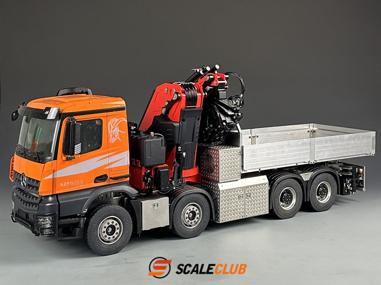 Scaleclub 1/14 F1650 Truck-mounted Crane Head Crane Front Heavy Crane Chassis 10x10