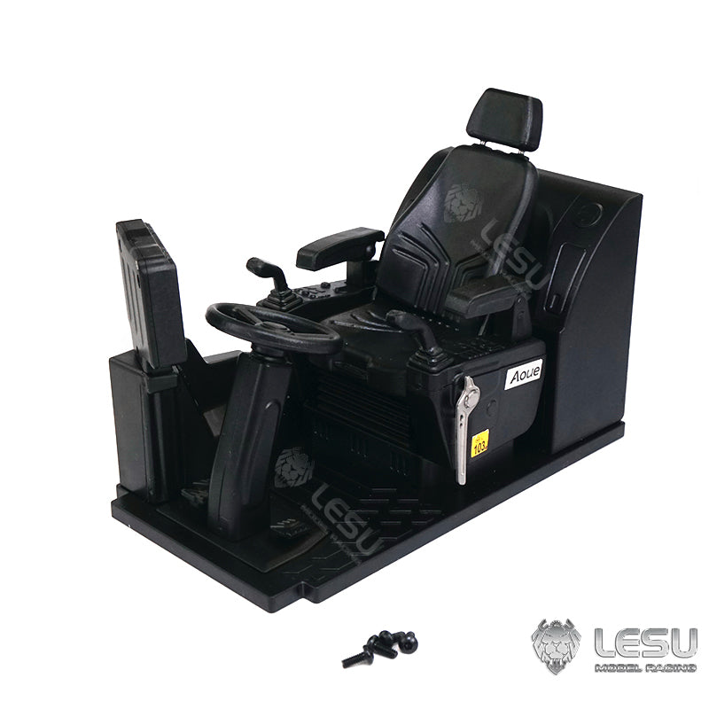 LESU 1/14 engineering excavator modified seat simulation mold cab suitable for crawler excavators and wheeled excavators