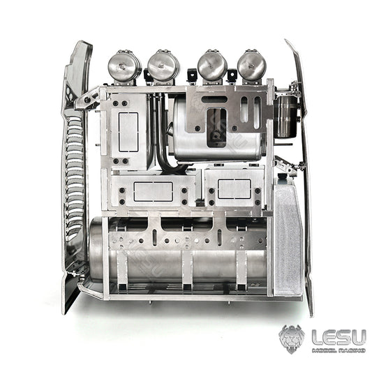 LESU 1/14 Tamiya Truck Simulation Model Heavy Duty Tractor Truck Metal Equipment Rack G-6177 Modified Car Parts
