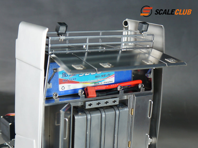 Scaleclub 1/14 Tamiya Volvo Heavy Duty Tractor Truck SLT 8X8 Euro Truck Full Metal Chassis