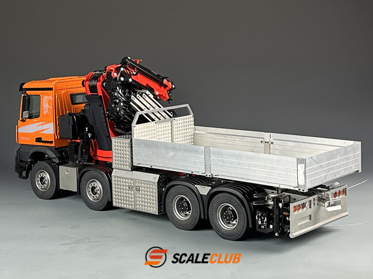 Scaleclub 1/14 F1650 Truck-mounted Crane Head Crane Front Heavy Crane Chassis 10x10