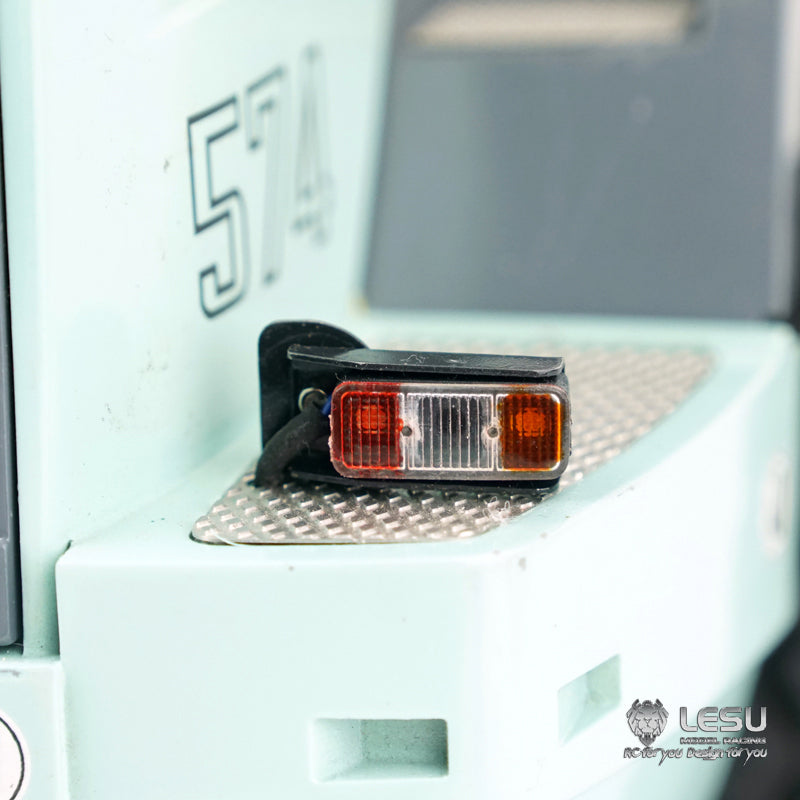 LESU 1/16 574 loader tail light S-1275 LED spotlight warning light DIY modified accessories model