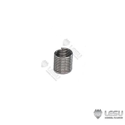 LESU hydraulic model modified bend straight oil nozzle installation fixed locking nylon oil pipe metal small spring sleeve