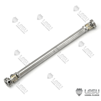 LESU 1/14 RC truck model toy CVD stainless steel welding flange drive shaft Tamiya tractor climbing car model 5MM shaft