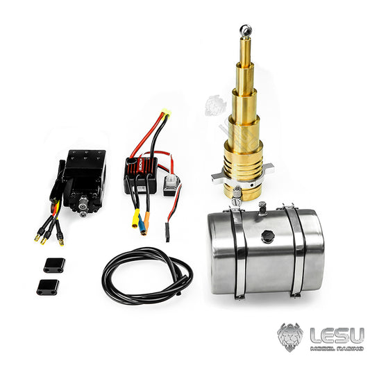 LESU Y-1501 Universal Tamiya 1/14 RC Dump Truck Model Hydraulic System Cylinder Lift Hydraulic Model Toy Upgrade Modified Parts