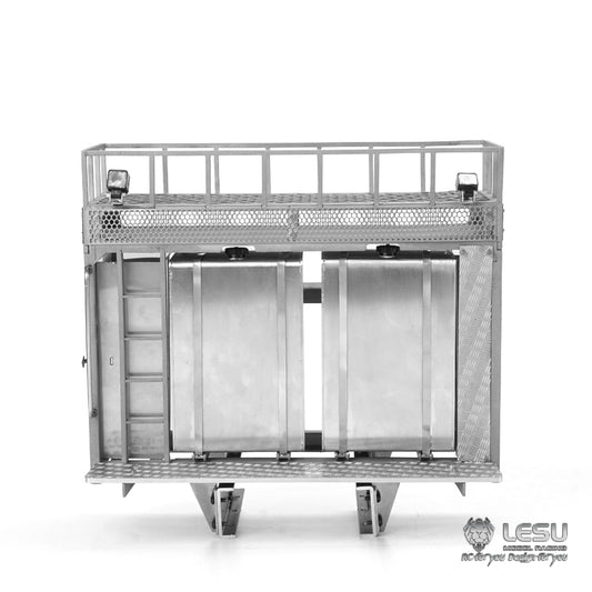 LESU 1/14 Tamiya heavy tractor truck model toy DIY modified model simulation equipment rack G-6181