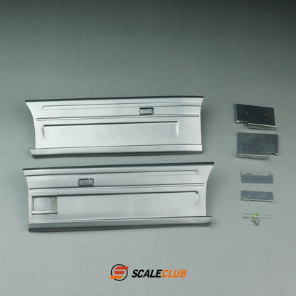 1 pair of Scaleclub universal RC Tamiya LESU 1/14 R470 R730 truck toy model two-axis side panels spoiler wind deflector