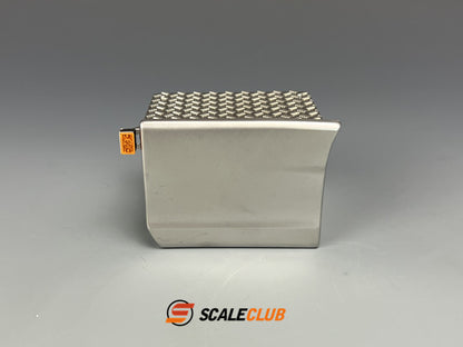 SCALECLUB 1/14 Tamiya Scania 770S Heavy Duty Trailer Upgrade Stainless Steel Metal Exhaust