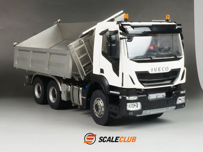 Scaleclub 1/14 Iveco iveco6x6 full metal hydraulic 3-way dump truck