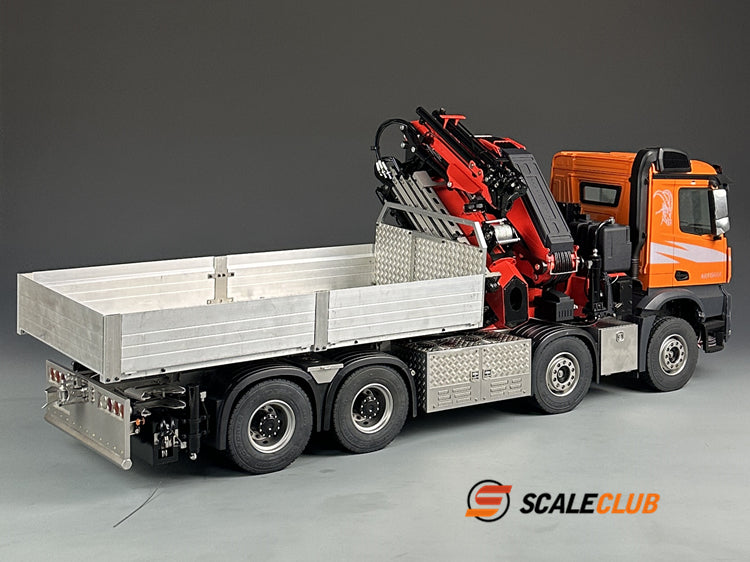 Scaleclub 1/14 F1650 Truck-mounted Crane Head Crane Front Heavy Crane Chassis 10x10