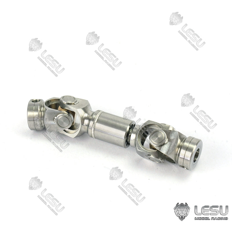 LESU 1/14 truck Tamiya tractor spline drive shaft stainless steel welding CVD universal joint coupling climbing car