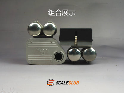 Scaleclub 1/14 Truck Mud Truck JX F2000 Exhaust