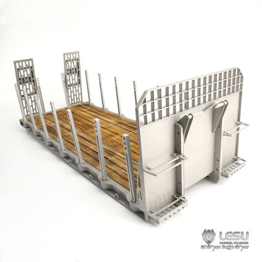 LESU 1/14 Tamiya Truck Simulation Truck Model Roll-on/Roll-off Fully Unloaded Hydraulic Drag Plate LS-20160901-G