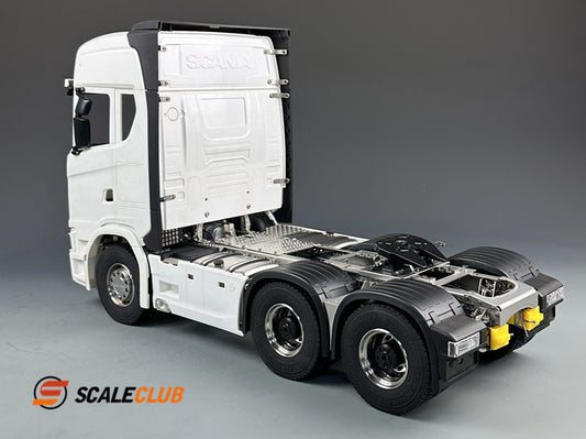 scaleclub 1/14 Tamiya Scania 770S upgraded full metal 6x6 simulation chassis