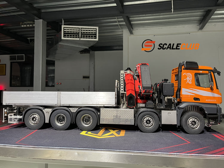 Scaleclub 1/14 F1650 Truck-mounted Crane Head Crane Front Heavy Crane Chassis 10x10