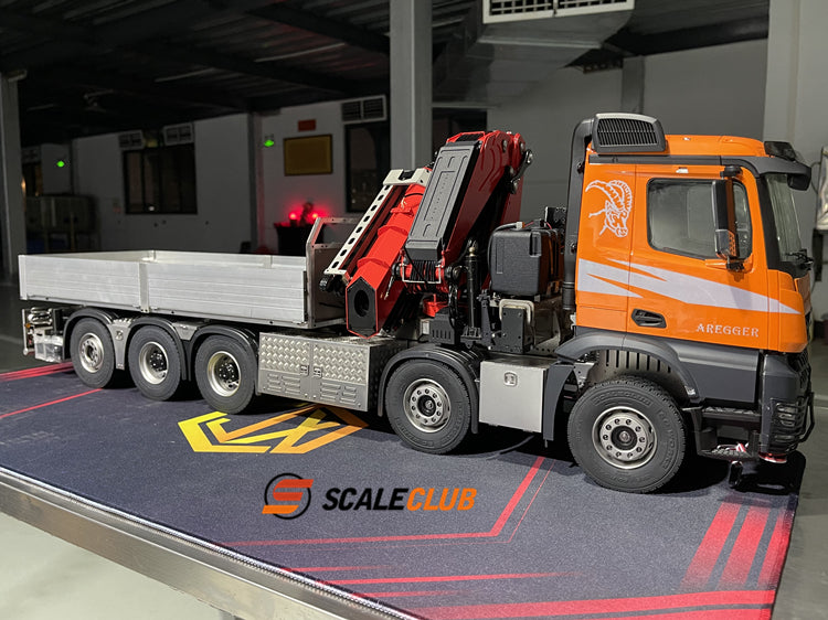 Scaleclub 1/14 F1650 Truck-mounted Crane Head Crane Front Heavy Crane Chassis 10x10