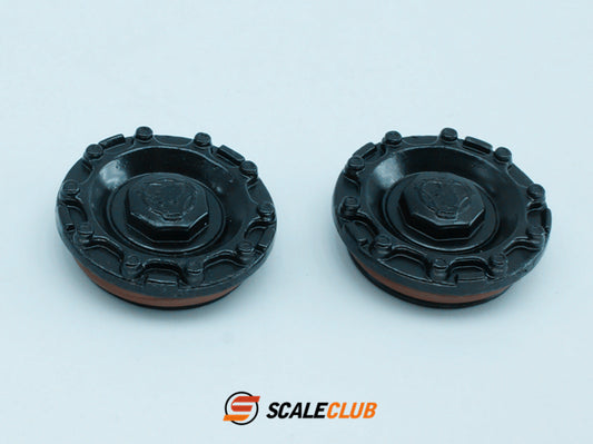 Scaleclub 1/14 Tamiya tractor truck dump truck unpowered front axle shaft cover
