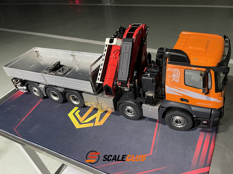 Scaleclub 1/14 F1650 Truck-mounted Crane Head Crane Front Heavy Crane Chassis 10x10